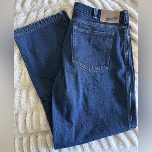 Duluth Trading Co Blue Bootcut Jeans